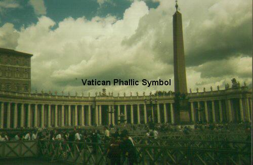 Vatican Phallic Symbol